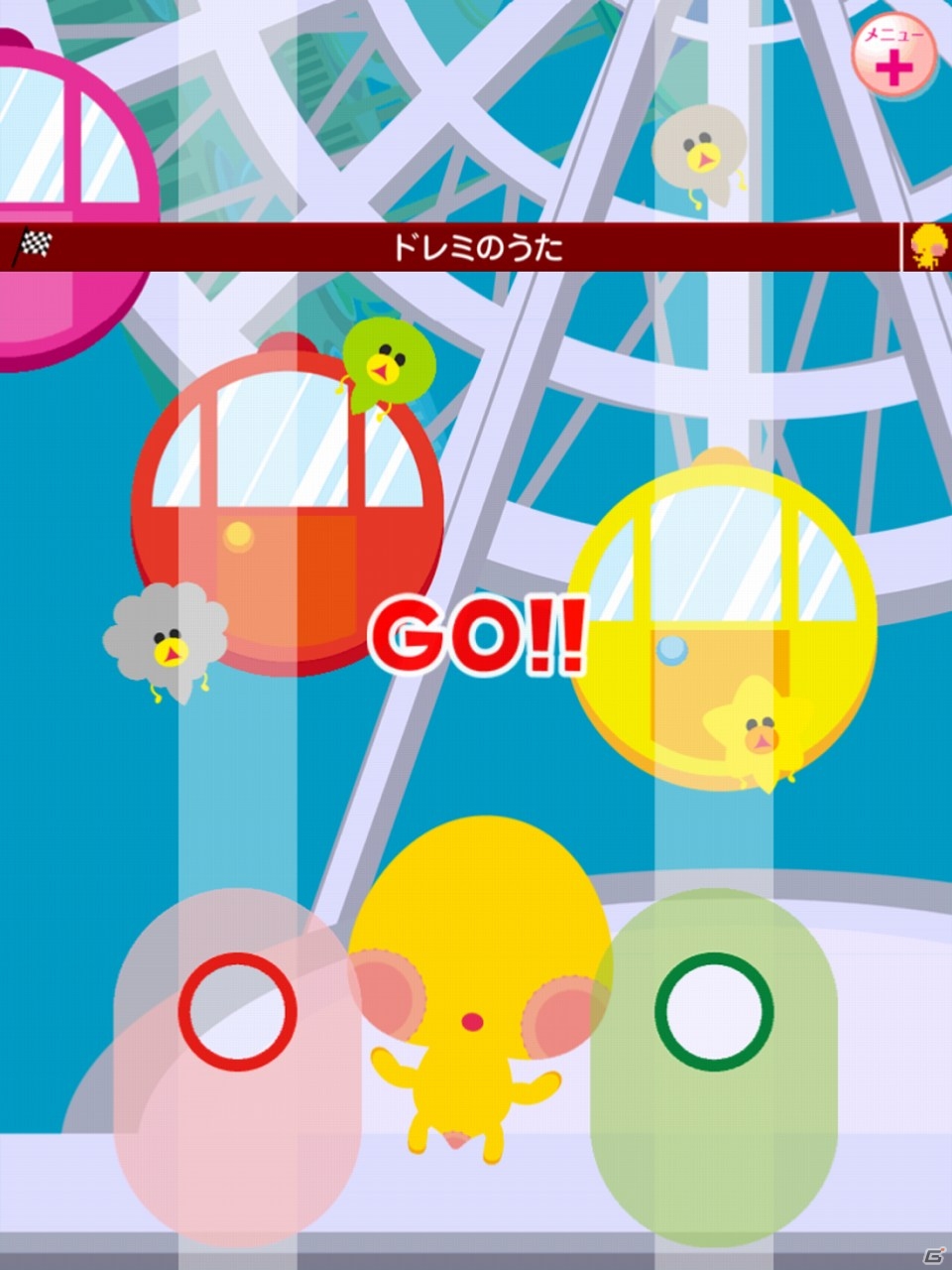 「踊り子クリノッペ」と一緒に本格的な楽器演奏が楽しめるiOS「おやこでリズムタップ feat.踊り子クリノッペ」配信開始の画像1