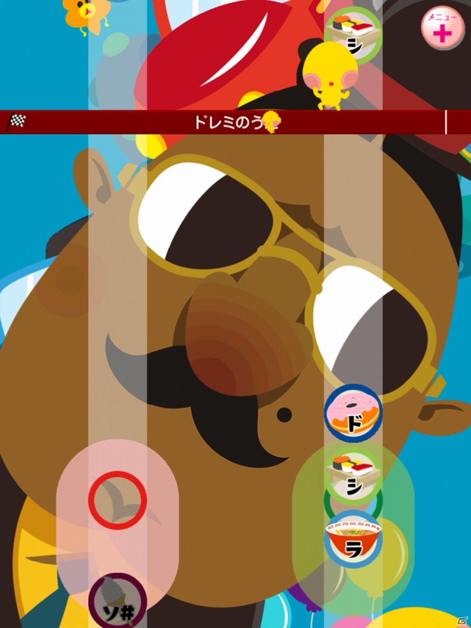 「踊り子クリノッペ」と一緒に本格的な楽器演奏が楽しめるiOS「おやこでリズムタップ feat.踊り子クリノッペ」配信開始の画像2