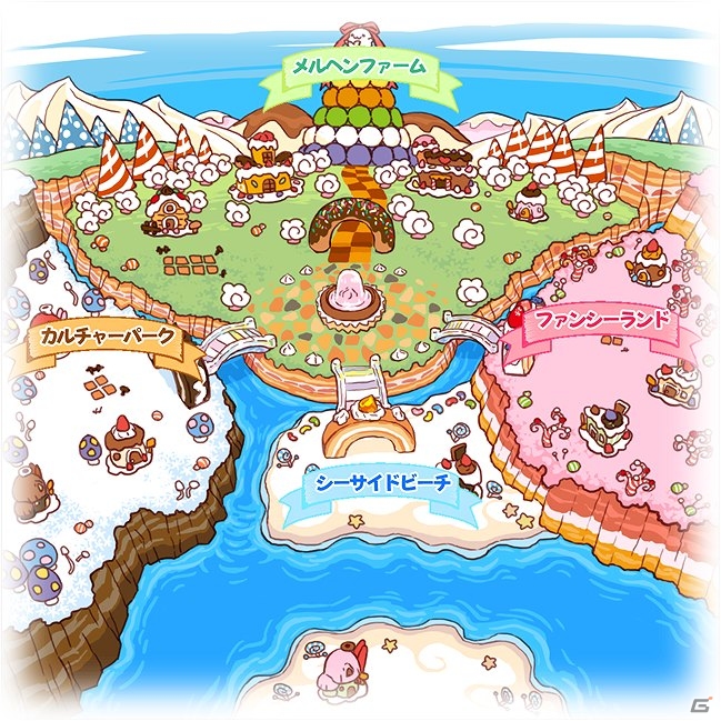 まめゴマになっておいしいスイーツをたくさん作り王国を守ろう！3DS「まめゴマ はっぴー！スイーツファーム」7月4日発売決定の画像2