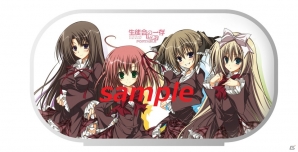 生徒会が自らゲーム化に乗り出した！？PSP「生徒会の一存 Lv.2 PORTABLE」限定版特典イラストを公開の画像2