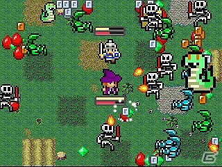 8ビット風イラスト＋8ビット風サウンドなどレトロ風要素満載の3DS「魔女と勇者」4月17日よりeショップにて配信開始の画像5
