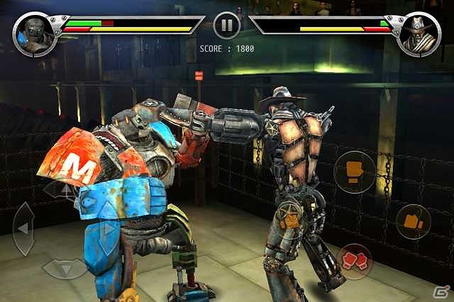 SFアクション映画を題材にした「リアルスティール・3Dロボット対戦」iOS版が配信開始の画像3
