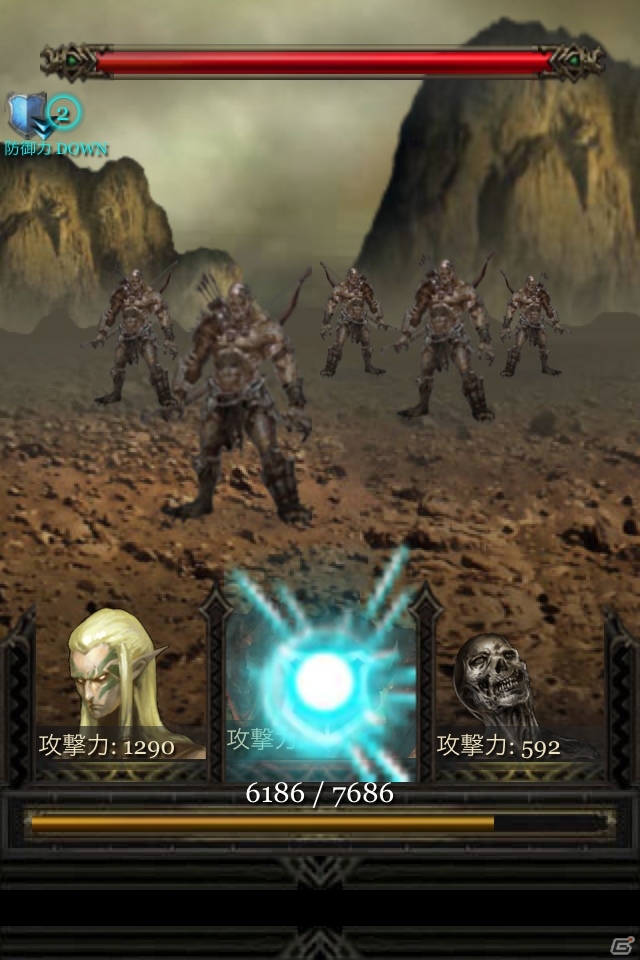 GREE「ダークアビス」全プレイヤーで敵軍に挑む「戦争」と新たなカードイラストを公開の画像1