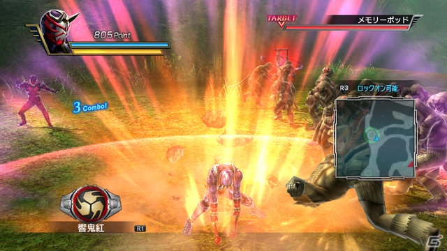 PS3「仮面ライダー バトライド・ウォー」強力乱舞で敵を圧倒するウィザード オールドラゴンが登場―龍騎、響鬼、キバの参戦も明らかに！の画像18
