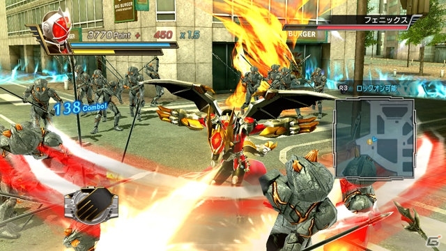 PS3「仮面ライダー バトライド・ウォー」強力乱舞で敵を圧倒するウィザード オールドラゴンが登場―龍騎、響鬼、キバの参戦も明らかに！の画像9