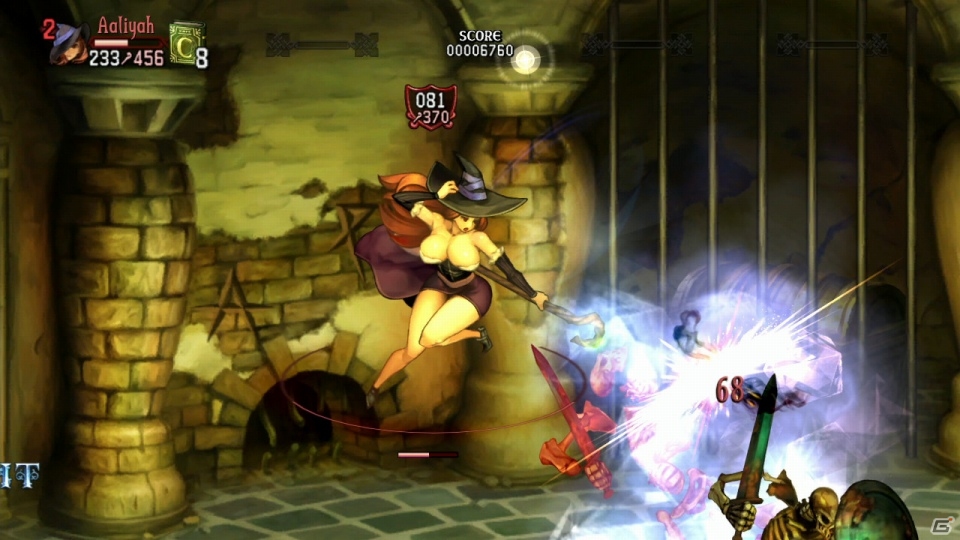PS3/PS Vita「ドラゴンズクラウン」妖艶な魔女・ソーサレスの紹介ムービーが公開の画像6