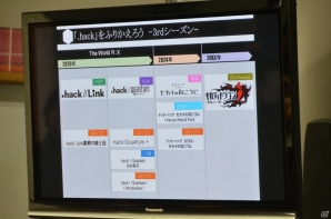 松山氏、新里氏が「.hack」プロジェクト発足からのエピソードを語った「『.hack』シリーズ完全設定資料集 LIGHT EDITION」発売記念トーク＆サイン会イベントをレポートの画像4
