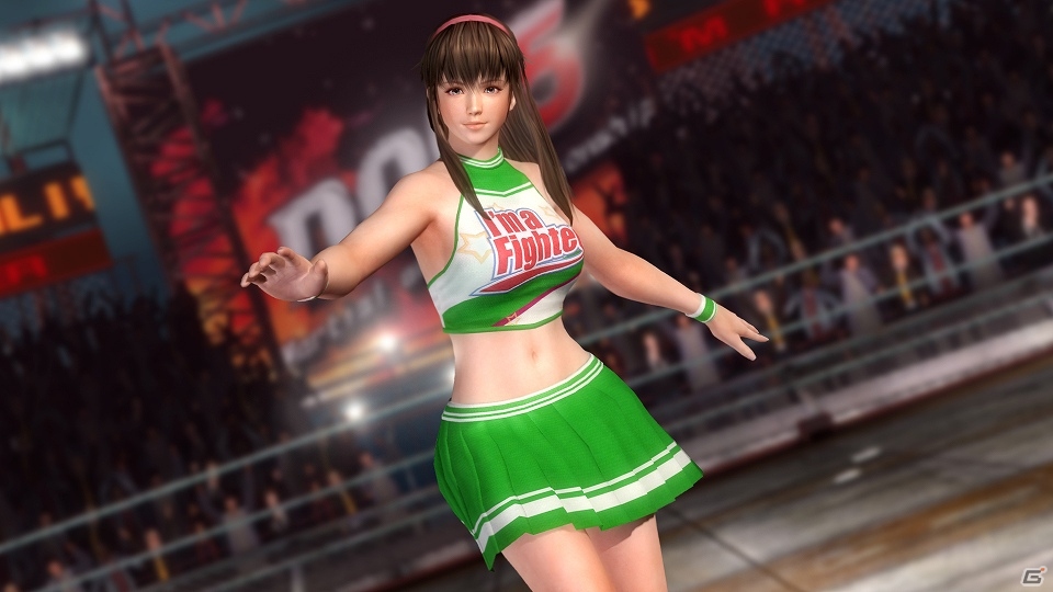 PS Vita「DEAD OR ALIVE 5 PLUS」有料DLCとして女性キャラ6名のチアガールコスチュームとその全セットが期間限定で配信開始の画像4