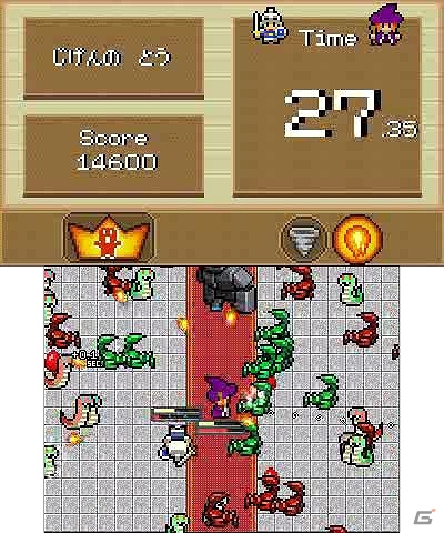 石に変えられてしまった魔女をすくうため、勇者は（魔女も）たたかう！3DS「魔女と勇者」がニンテンドーeショップにて配信開始の画像5