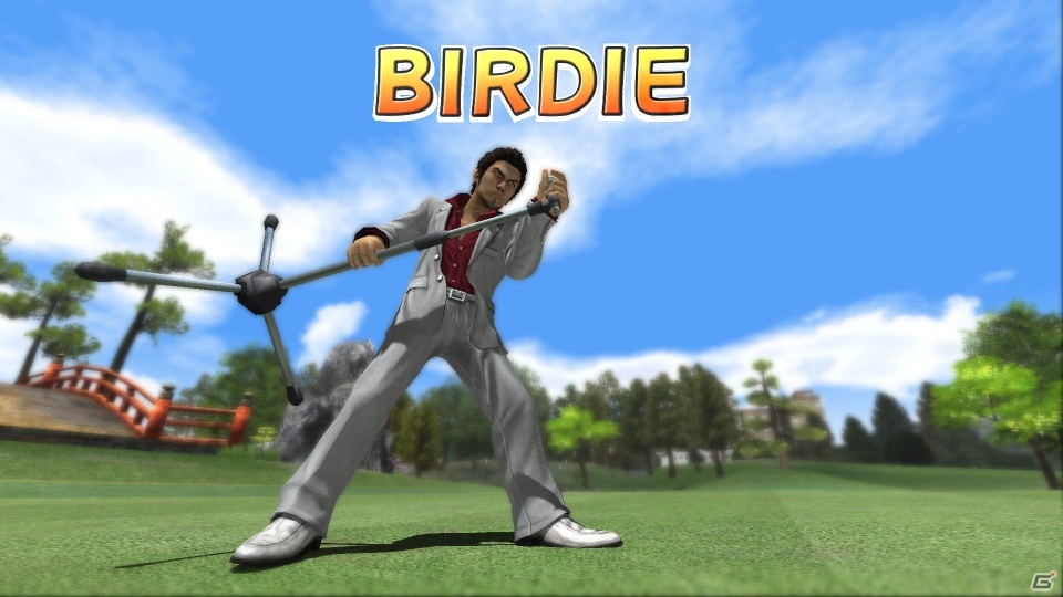 PS3/PS Vita「みんなのGOLF6」4月18日配信のDLCで桐生一馬が使用可能に―オリジナルCG＆モーションに加えボイスも新録で登場の画像2