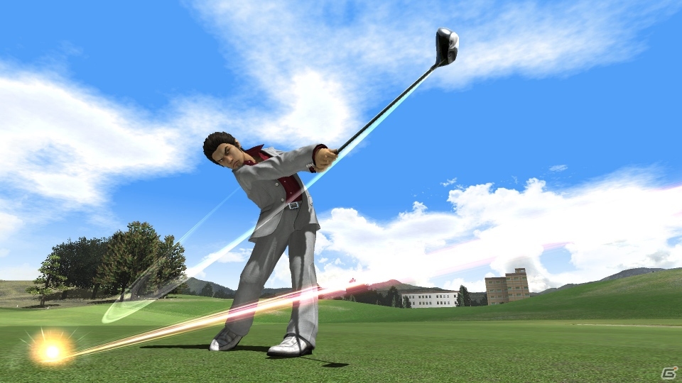 PS3/PS Vita「みんなのGOLF6」4月18日配信のDLCで桐生一馬が使用可能に―オリジナルCG＆モーションに加えボイスも新録で登場の画像3