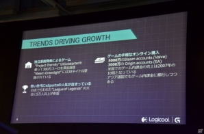 新製品のプレゼンテーションも行われたロジクールのゲーミングデバイス新ブランド「Logicool G」シリーズプレス発表会が開催の画像6