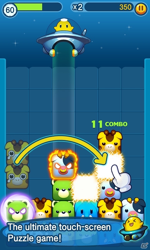 Android「Puzzle Zoo Zoo」が配信開始―エイリアンの襲撃から動物園を守るアクションパズルゲームの画像4