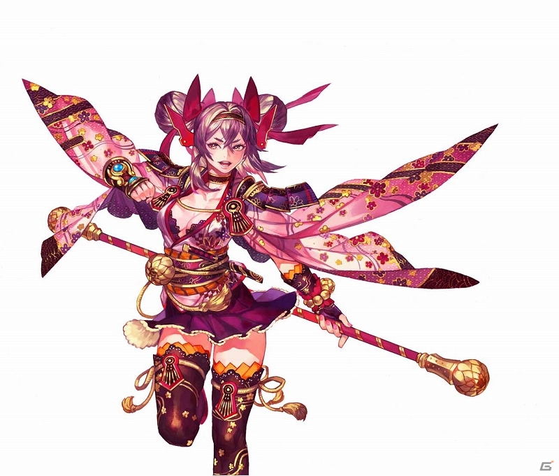 「みんなと 鬼武者 カードマスター」の伊達愛や大祝鶴姫などがアバターになってMobageのコインガチャに登場の画像1
