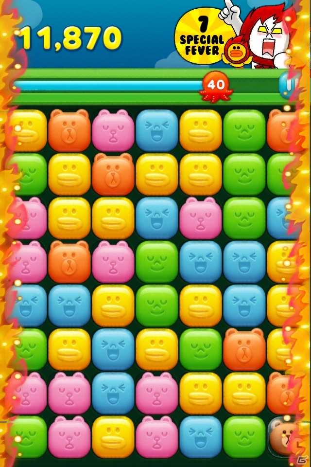 LINEキャラクターが登場するパズルゲーム「LINE JELLY」がLINE GAMEにて配信開始の画像2