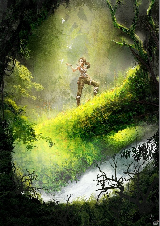 PS3/Xbox 360/PC「TOMB RAIDER」プレイ動画「サバイバルガイド探索編」が公開！ファンアートコンテストの受賞作品も発表の画像2