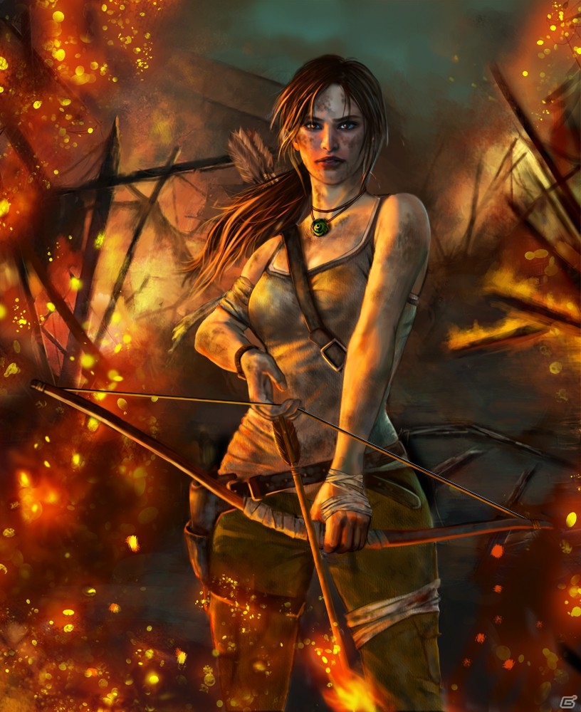 PS3/Xbox 360/PC「TOMB RAIDER」プレイ動画「サバイバルガイド探索編」が公開！ファンアートコンテストの受賞作品も発表の画像9