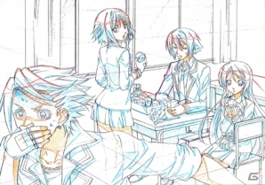 PS Vita「MIND≒0」店舗別予約特典用の描き下ろしイラストラフが一挙公開！の画像1