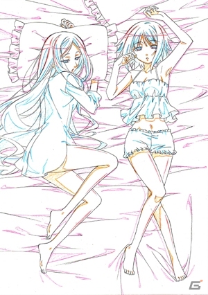PS Vita「MIND≒0」店舗別予約特典用の描き下ろしイラストラフが一挙公開！の画像2