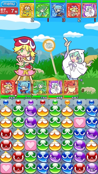 「ぷよぷよ!!クエスト」iOS版が配信開始！「ドラゴンコインズ」＆「クイズ Answer×Answer Pocket」との期間限定コラボも実施決定の画像3