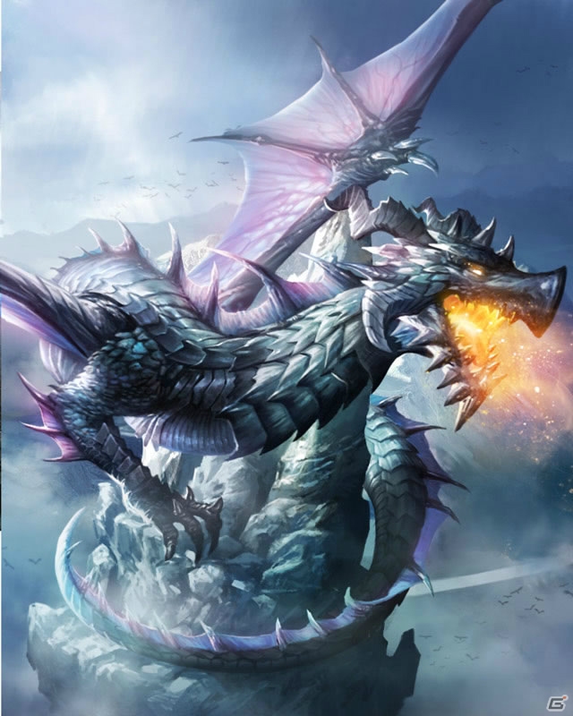 GREE「神縛のレインオブドラゴン」総勢50名以上のイラストレーターが描き下ろしたビジュアルの一部が公開にの画像2
