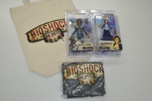 「バイオショック インフィニット」ゲーム序盤でブッカーが持つ木箱がなぜか編集部に到着…！？いったい中には？藤原啓治さん、沢城みゆきさんのサイン入り色紙プレゼントもの画像21