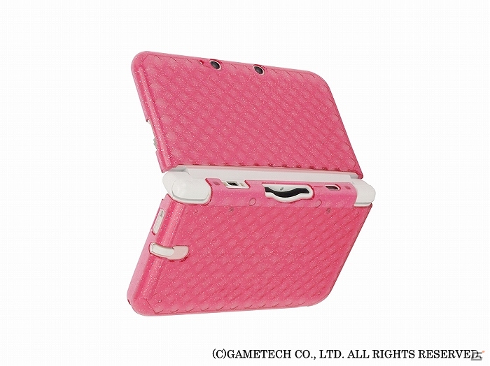 シルバーラメ＆クリスタルカットの3DS LL用カバー「ジュエリーカバー：ソフトタイプ」(全4色)が4月28日より発売開始の画像7
