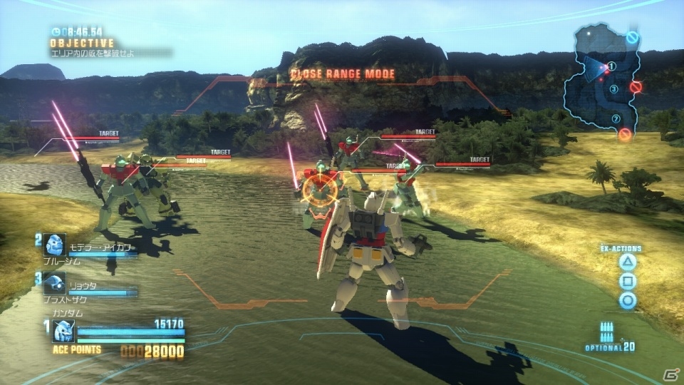 PS3/PS Vita「ガンダムブレイカー」体験版から進化したポイントの続報をお届け―体験版セーブデータの一部引き継ぎも決定！の画像2