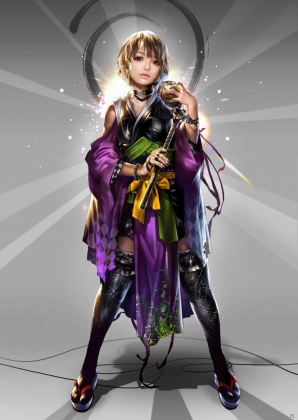 Joon-Ho.Jeong氏が描いた新歌姫武将「May’n」