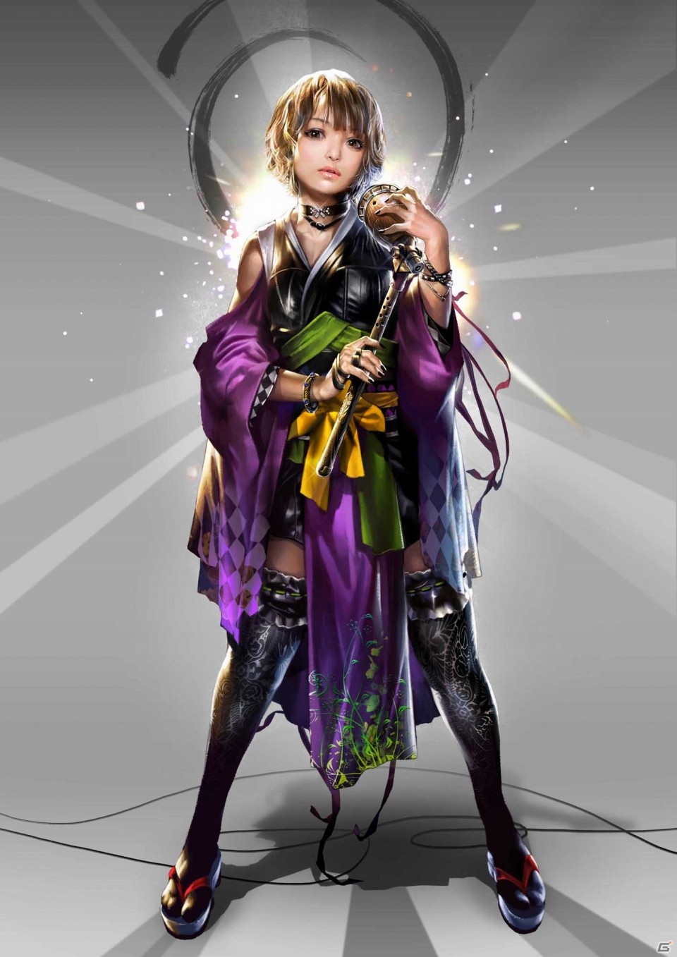 「鬼武者Soul」コラボ企画第2弾で追加される歌姫武将「May’n」の新イラストを公開の画像3