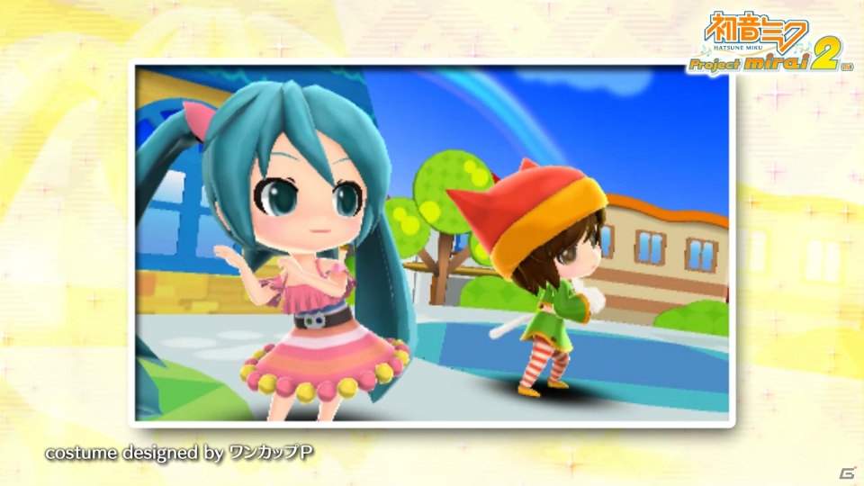 3DS「初音ミク Project mirai 2（仮）」新しくなったリズムゲームを「子猫のパヤパヤ」にのせてチェックできる最新映像が公開！の画像2