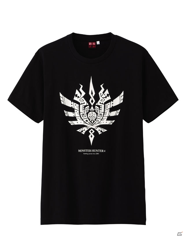 3DS「モンスターハンター4」×「UT」コラボレーションTシャツが5月31日に発売の画像13