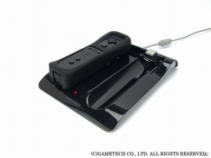 ゲームテック、Wii U用Wiiリモコン非接触充電ボードセット「置きラク！リモコンチャージU」＆Wii U/Wii用「置きラク！リモコンチャージ専用電池パック」を発売の画像1