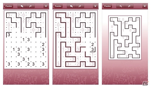 数字の数だけ線を引いて輪っかをつくる！iOS「コンセプティス 囲いパズル」が配信開始の画像2
