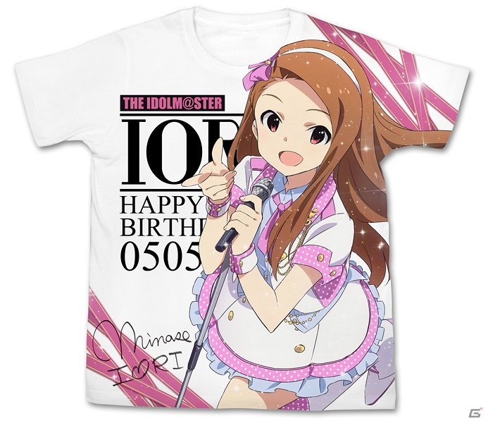 アイドルマスター から水瀬伊織の誕生日を記念したフルグラフィックtシャツがtbs限定商品として登場 ゲーム情報サイト Gamer