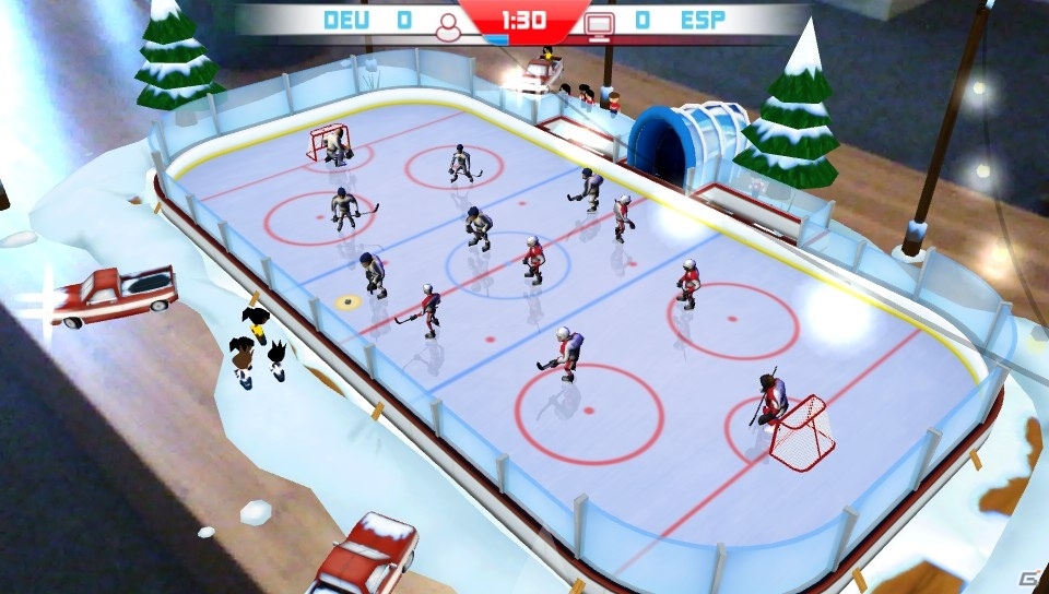 氷上の格闘技「アイスホッケー」がARプレイに登場！PS Vita「Table Play Ice Hockey」5月9日より配信開始の画像4