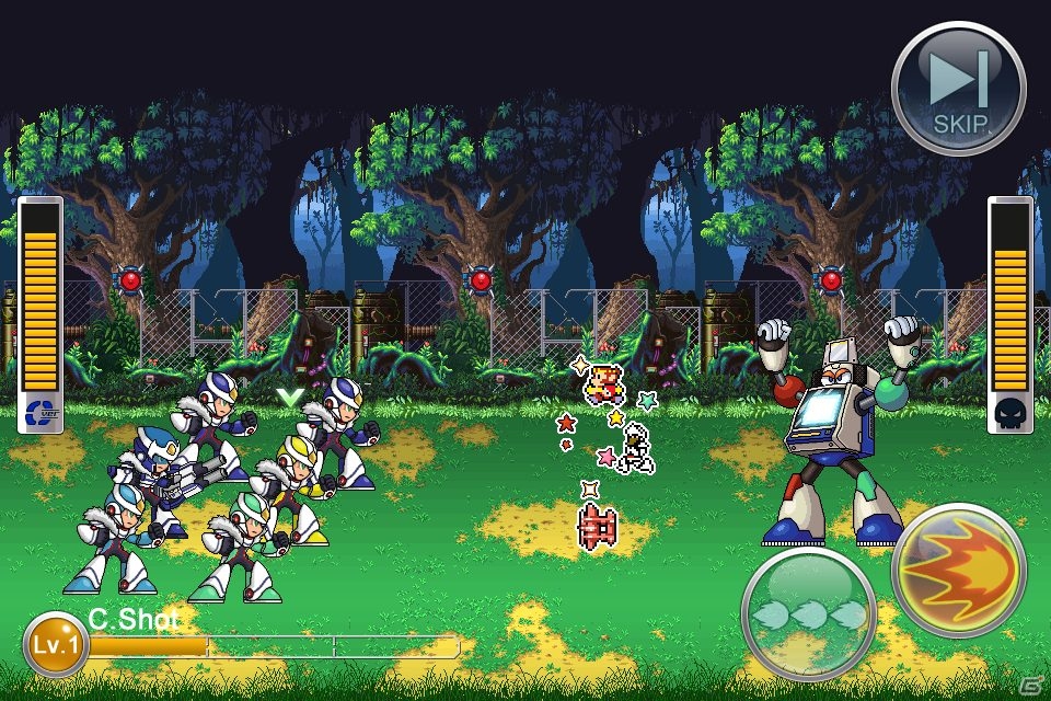 iOS/Android「ロックマン クロスオーバー」オリジナルボスキャラクターコンテストの最優秀賞作品「アーケードマン」がゲーム内に登場の画像4
