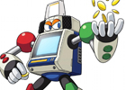 iOS/Android「ロックマン クロスオーバー」オリジナルボスキャラクターコンテストの最優秀賞作品「アーケードマン」がゲーム内に登場