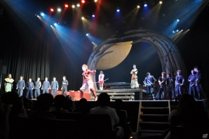 松永久秀の狂気は何処へ向かうのか…激しい殺陣と舞台演出で熱き武将たちが駆け抜けるッ！武将祭りでは最新作の新情報も！舞台「戦国BASARA3 宴」ゲネプロ公演レポートの画像46