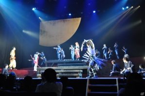 松永久秀の狂気は何処へ向かうのか…激しい殺陣と舞台演出で熱き武将たちが駆け抜けるッ！武将祭りでは最新作の新情報も！舞台「戦国BASARA3 宴」ゲネプロ公演レポートの画像47