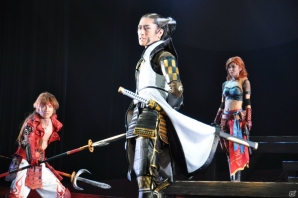 松永久秀の狂気は何処へ向かうのか…激しい殺陣と舞台演出で熱き武将たちが駆け抜けるッ！武将祭りでは最新作の新情報も！舞台「戦国BASARA3 宴」ゲネプロ公演レポートの画像49