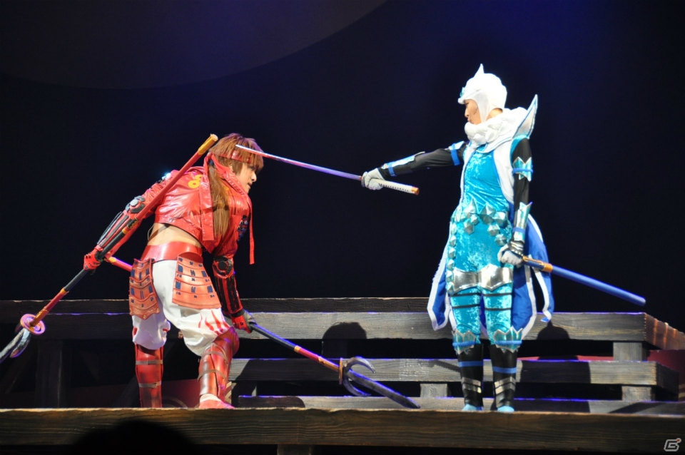 松永久秀の狂気は何処へ向かうのか…激しい殺陣と舞台演出で熱き武将たちが駆け抜けるッ！武将祭りでは最新作の新情報も！舞台「戦国BASARA3 宴」ゲネプロ公演レポートの画像41