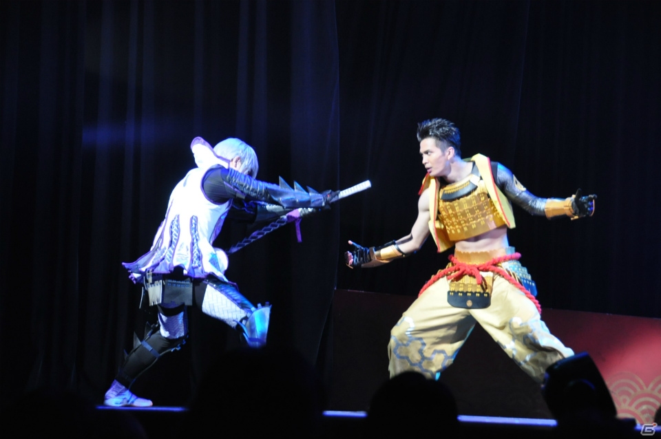 松永久秀の狂気は何処へ向かうのか…激しい殺陣と舞台演出で熱き武将たちが駆け抜けるッ！武将祭りでは最新作の新情報も！舞台「戦国BASARA3 宴」ゲネプロ公演レポートの画像52