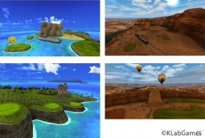 KLab初のUnityエンジンを使用した3Dゴルフゲーム「Flyshot Golf」がiOS端末向けに提供開始の画像4