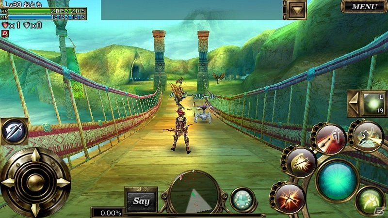 iOS版「オルクスオンライン」計47のエリアを冒険できるβテストがスタートの画像8