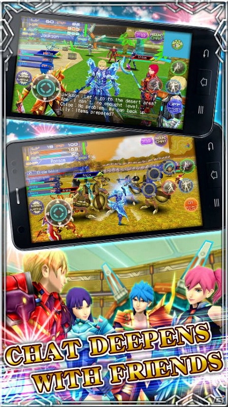 Android「ギャラクシーフロンティア」北米版がマイページ機能を実装し大幅リニューアルの画像4