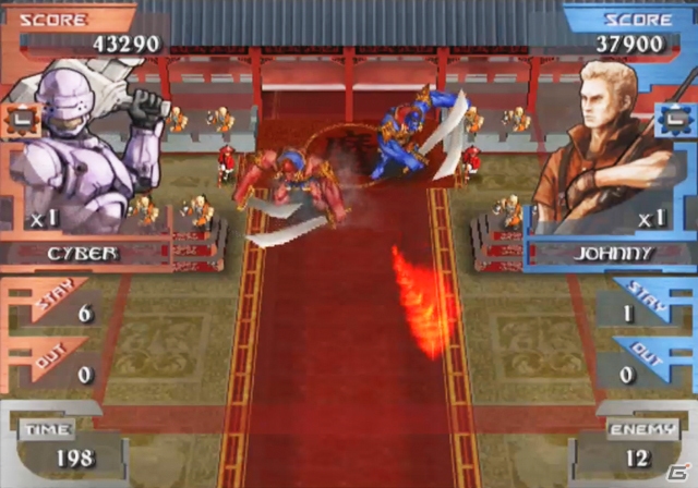 オリジナル版のバランスを再現したアクションシューティング「ゲイングランド」がPlayStation2アーカイブスに登場の画像4