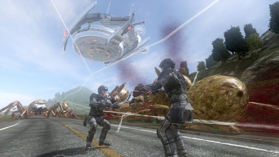 PS3/Xbox 360「地球防衛軍4」女王クイーンや飛行ドローンのレッドカラーなど新たな敵の存在が判明！オンラインプレイの情報もお届けの画像34