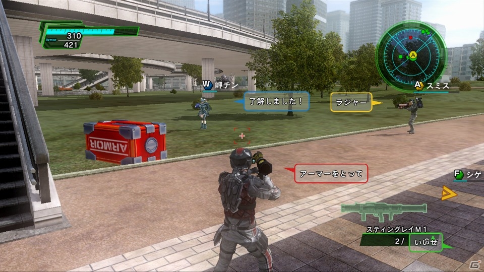 PS3/Xbox 360「地球防衛軍4」女王クイーンや飛行ドローンのレッドカラーなど新たな敵の存在が判明！オンラインプレイの情報もお届けの画像41