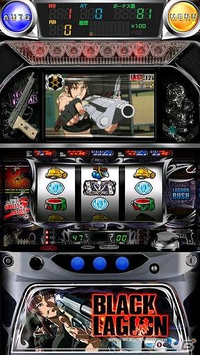 パチスロアプリ半額セール第3弾！10万ダウンロード突破のAndroid「激Jパチスロ BLACK LAGOON」が750円にの画像1